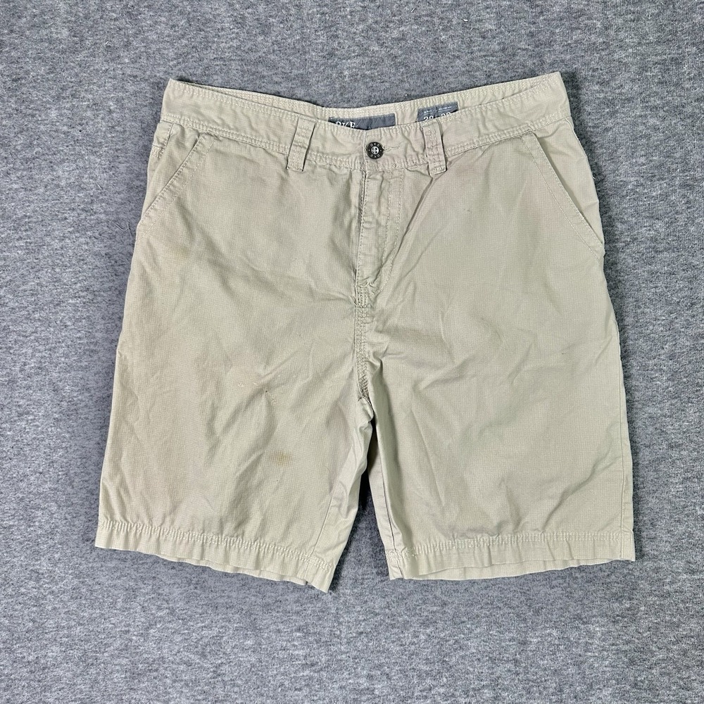 BKE‎ Buckle Shorts Men's Size 38 Athletic Fit Khaki chino Flat Front Outdoor